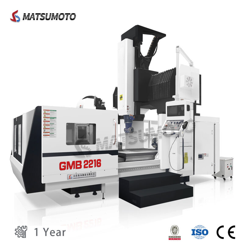 GMB2216 CNC Gantry Machining Center with BT50 Spindle 3-Axis Linear ...