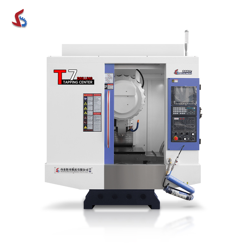 T7 Taiwan Spindle BT30 CNC Drilling Tapping Machine Vertical Drilling ...